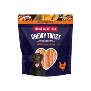 Image of Rosewood Chewie Twists Chicken Dog Treats 15Pcs 345g