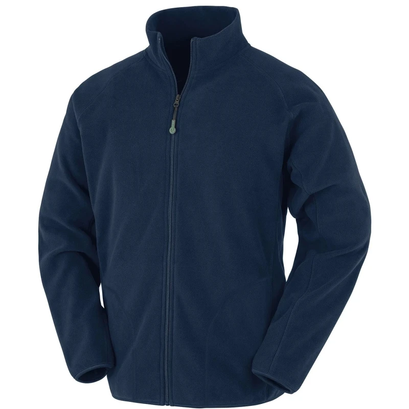Image of Result Result Men Microfleece Jacket in Navy Size: Small Navy S Male 5059699819696