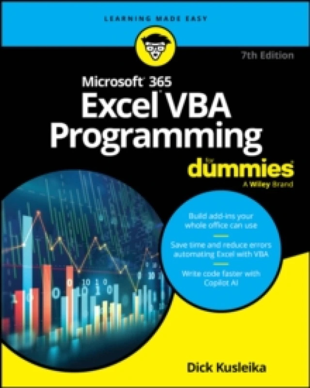 Image of Microsoft 365 Excel VBA Programming For Dummies Paperback / softback