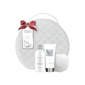 Image of Baylis Harding Jojoba Silk Almond Milk Vanity Bag Set