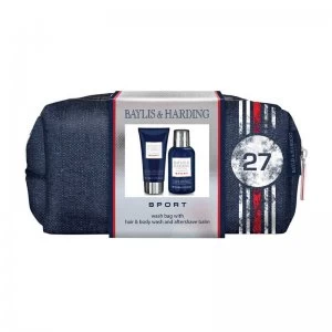 Image of Baylis Harding Mens Citrus Lime Mint Small Wash Bag