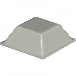 Image of Foot self adhesive square Grey L x W x H 20.5 x 20.5 x 7.5 mm