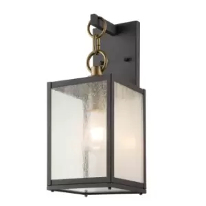 Image of Kichler Lahden Outdoor Wall Lantern Weathered Zinc, IP44