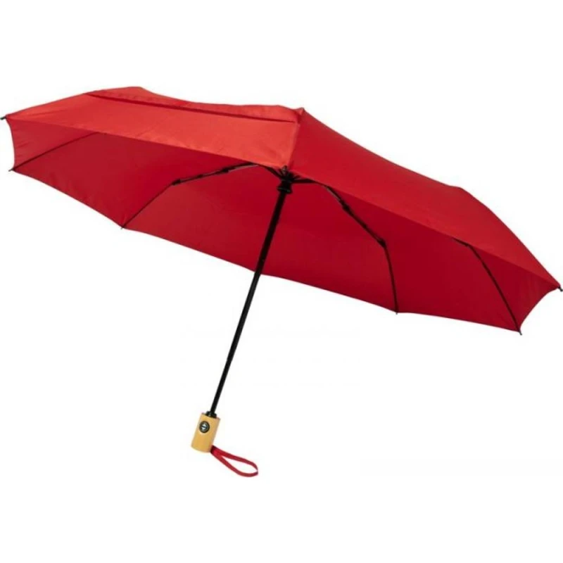 Image of Avenue Mens Bo Foldable Auto Open Umbrella in Red Red Male