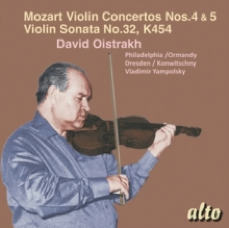 Image of Mozart: Violin Concertos Nos. 4 & 5/Violin Sonata No. 32, K454 CD / Album