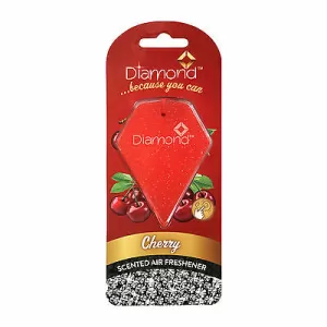 Image of Cherry 2D (Pack Of 10) Diamond Air Freshener
