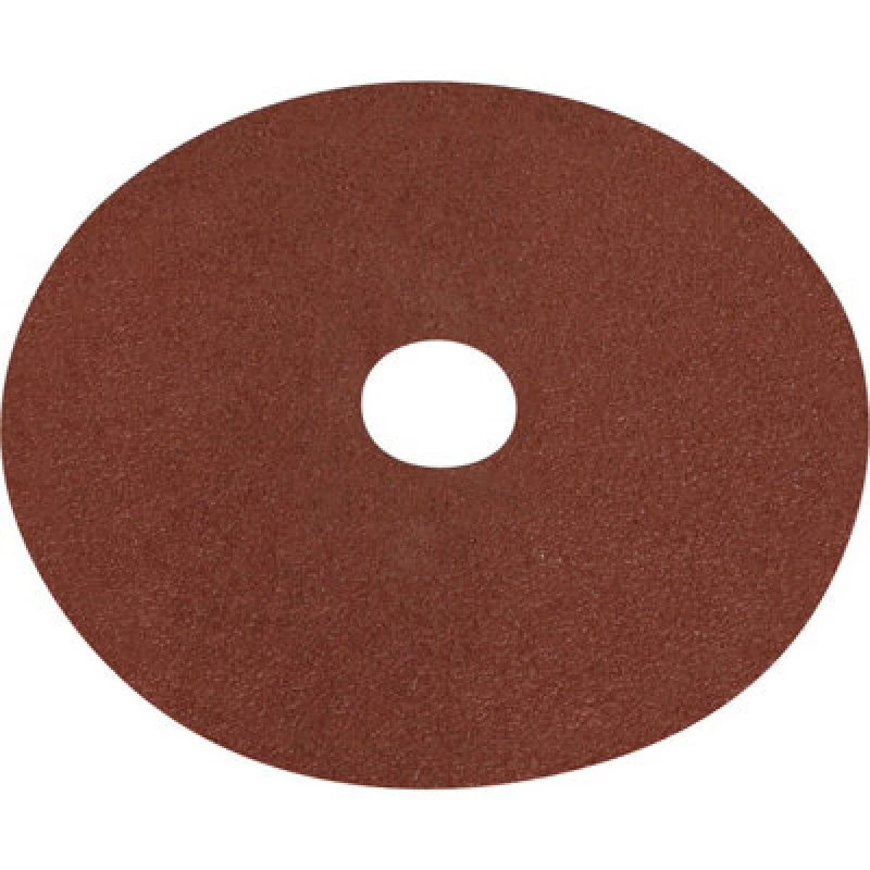 Image of Loops 25 PACK 125mm Fibre Backed Sanding Discs - 40 Grit Aluminium Oxide Round Sheet Multi