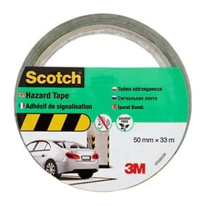 Image of Scotch Black & yellow Tape (L)33m (W)50mm
