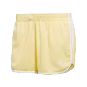 Image of adidas Marathon 20 Cooler Running Shorts Womens - Yellow