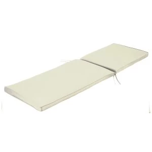 Image of Charles Bentley Sun Lounger Cushion - Cream