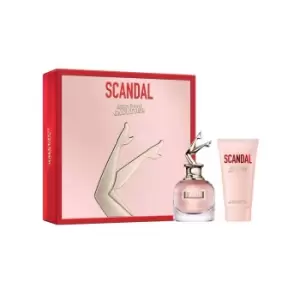 Image of Jean Paul Gaultier Scandal Eau De Perfume Spray 50ml Set 2 Pieces 2018