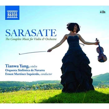 Image of Tianwa Yang - Sarasate: The Complete Music for Violin & Orchestra CD