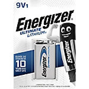 Image of Energizer 9V Batteries 6CR61 Ultimate Lithium