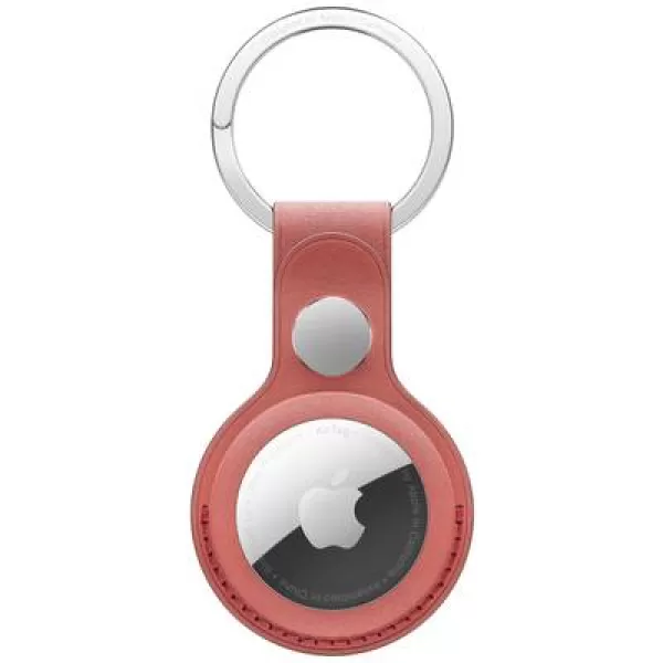 Image of Apple AIRTAG FINEWOVEN KEY RING AirTag keyring Coral