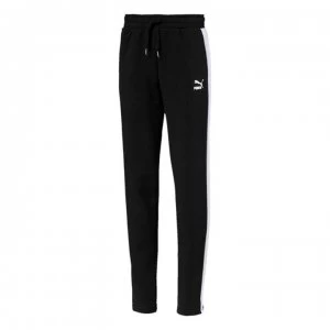 Image of Puma T7 Archive Cuff Joggers - Cotton Black