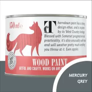 Image of Thorndown Mercury Grey Wood Paint 150ml