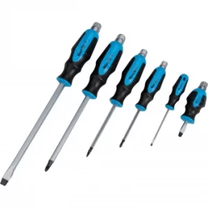 Image of 6 Piece Hex Bolster Screwdriver Set