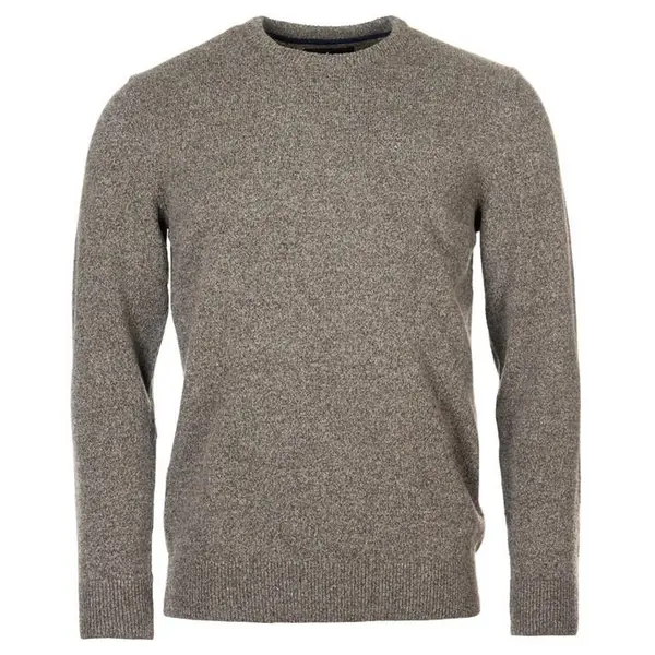 Image of Barbour Essential Tisbury Crew-Neck Sweatshirt S Grey 55638902350
