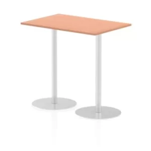 Image of Italia Poseur Table Rectangle 1200/800 Top 1145 High Beech
