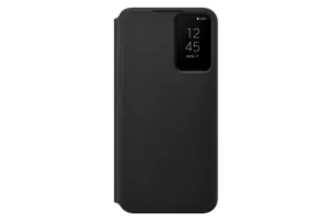 Image of Samsung Galaxy S22+ Smart Clear View Cover in Black (EF-ZS906CBEGEW)