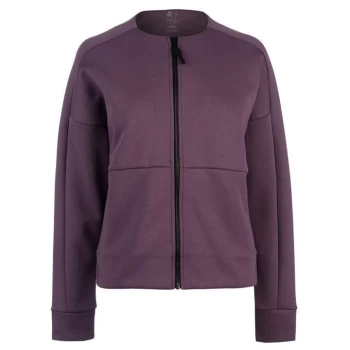 Image of Reebok Full Zip Coverup Jacket Ladies - Purple