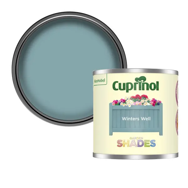 Image of Cuprinol Garden Shades Winters Well Tester - 125ml Blue