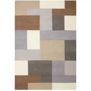 Image of Oriental Weavers Lexus Neutral Rug - 200x285cm, Wool, Geometric - Beige