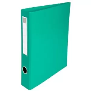 Image of Exacompta Ringbinders PVC 4D Ring 40mm, S60mm, A4+, Green, Pack of 15