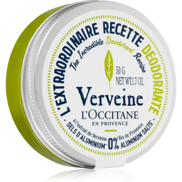 Image of LOccitane Verbena Deodorant Balm 50g