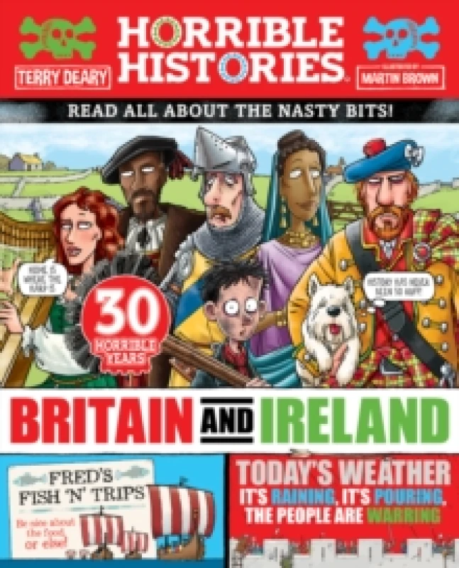 Image of Horrible History of Britain and Ireland (newspaper edition) Paperback / softback