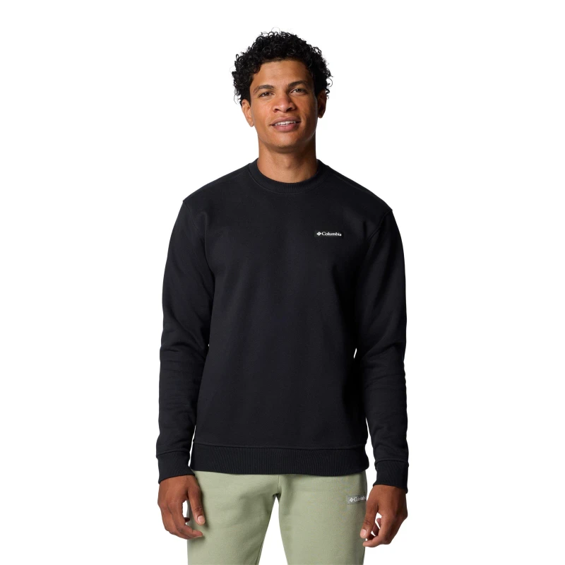 Image of Columbia Meridian Creek Sweatshirt Mens Black male Medium