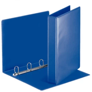 Image of Esselte Panorama A4 Ring Binder 20mm with 4 D-rings - Blue