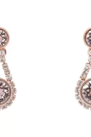 Image of Ted Baker Jewellery Stormm Crystal Chain Earring JEWEL TBJ833-24-16