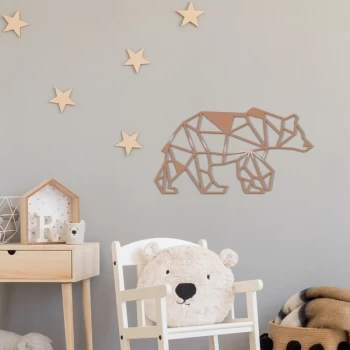 Image of Bear2 - Copper Copper Decorative Metal Wall Accessory