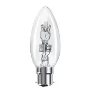 Image of Bell Eco Halogen Candle 28W BC - Clear