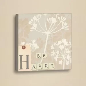 Image of TEK194 Cream White Decorative PU Leather Painting