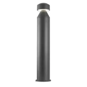 Image of Cilin LED Outdoor Tall Bollard Light Urban Grey IP65