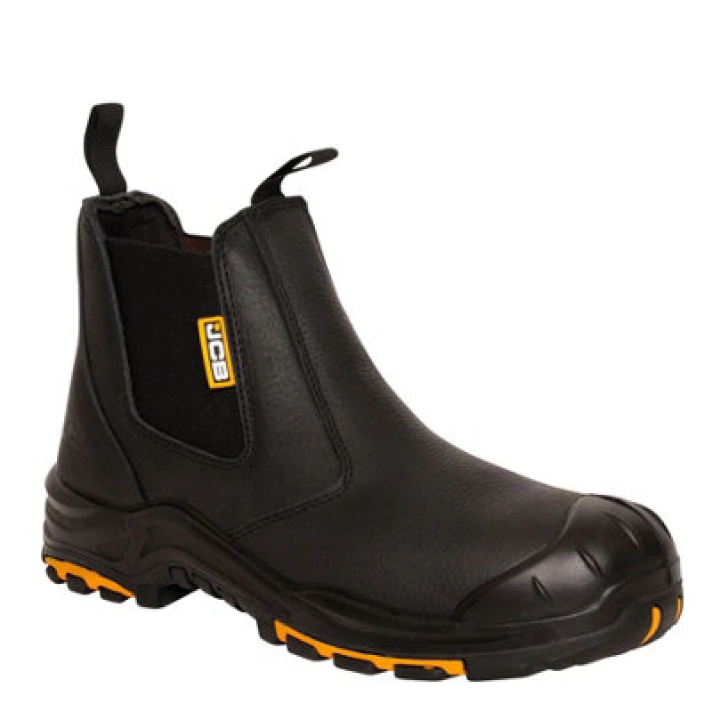 Image of JCB Dealer Black Boot S3 Hro Src Size 14