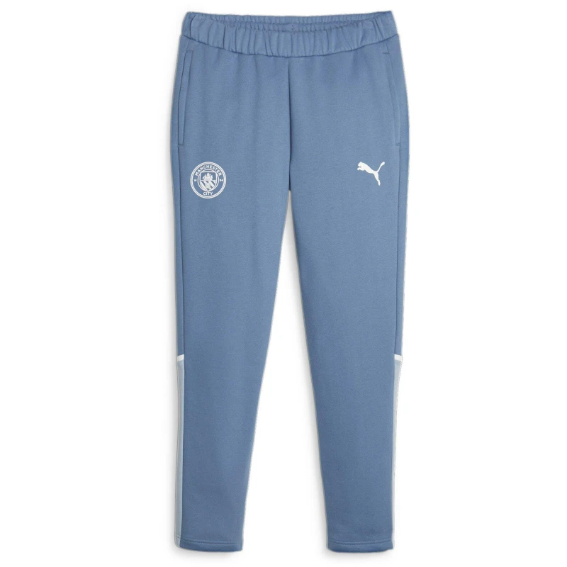 Image of Puma Mcfc Casuals Pants Tracksuit Bottom Mens Deep Dive male S