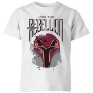 Image of Star Wars Rebels Rebellion Kids T-Shirt - White - 5-6 Years
