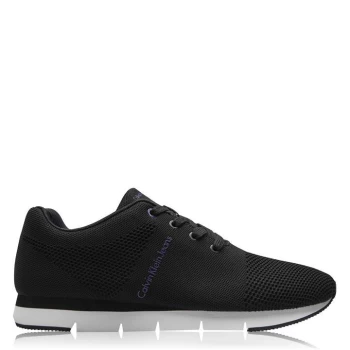Image of Calvin Klein Jeans Jado Mesh Trainers - Black