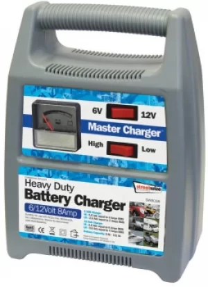 Image of Streetwize 8 Amp 12V Automatic Battery Charger.