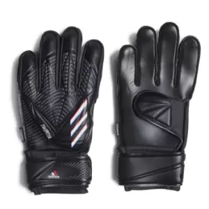 Image of adidas Predator Match Junior Goalkeeper Gloves Fingersave - Black