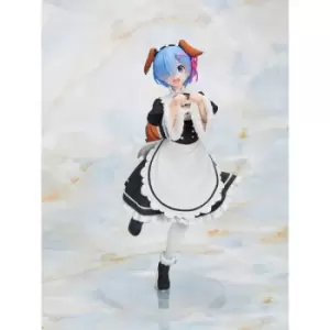 Image of Re:Zero Coreful PVC Statue Rem Memory Snow Dog Ver. 23cm
