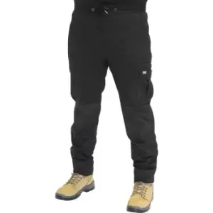 Image of CAT Mens erpillar Dynamic Work Trousers 34" S in Black Cotton/Spandex
