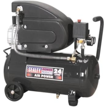 Image of Sealey - SAC2420E Compressor 24L Direct Drive 2hp