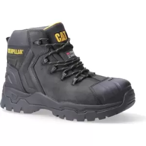 Image of Caterpillar Mens Everett S3 Wp Safety Boot Black Size 11