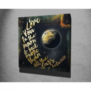 Image of KC179 Multicolor Decorative Canvas Painting