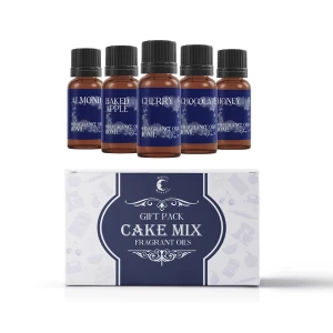 Image of Mystic Moments Cake Mix Fragrant Oils Gift Starter Pack