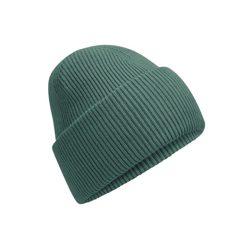 Image of Beechfield Beechfield Men Classic Deep Cuffed Beanie in Green Green One Size Male 5063425890446